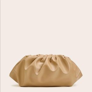 Pouch Dumpling Faux Leather Crossbody Bag (NWOT)